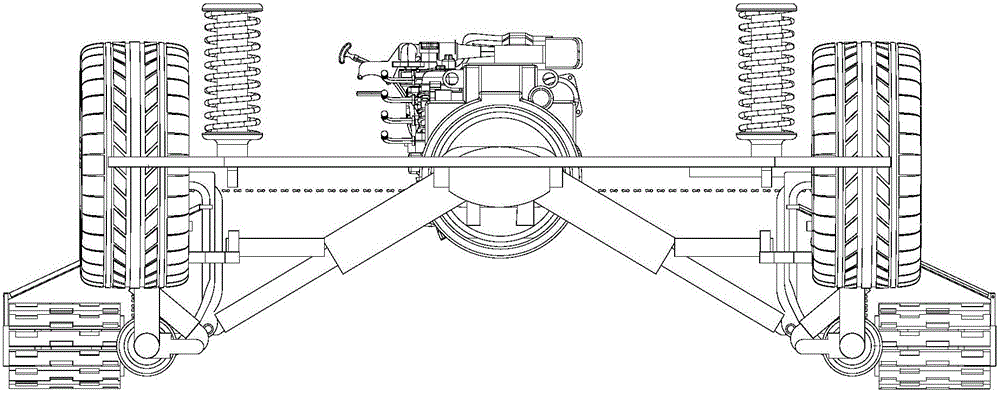 A kind of vehicle lateral movement device and a kind of vehicle movement device