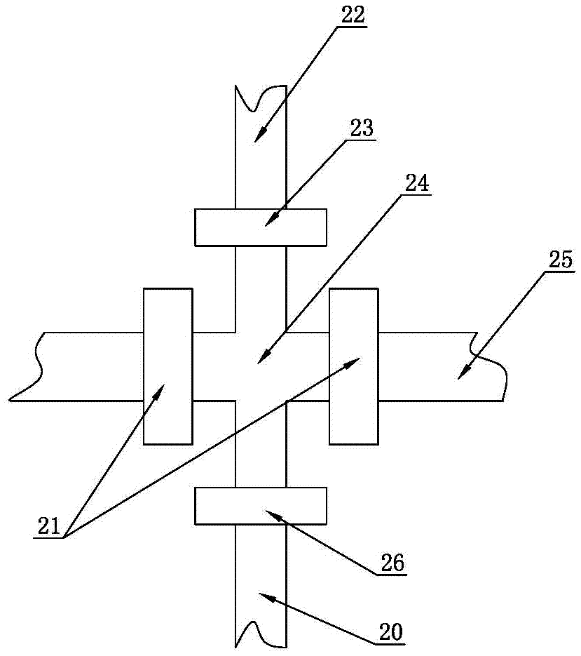 Pneumatic soil loosening and fertilizer applying device