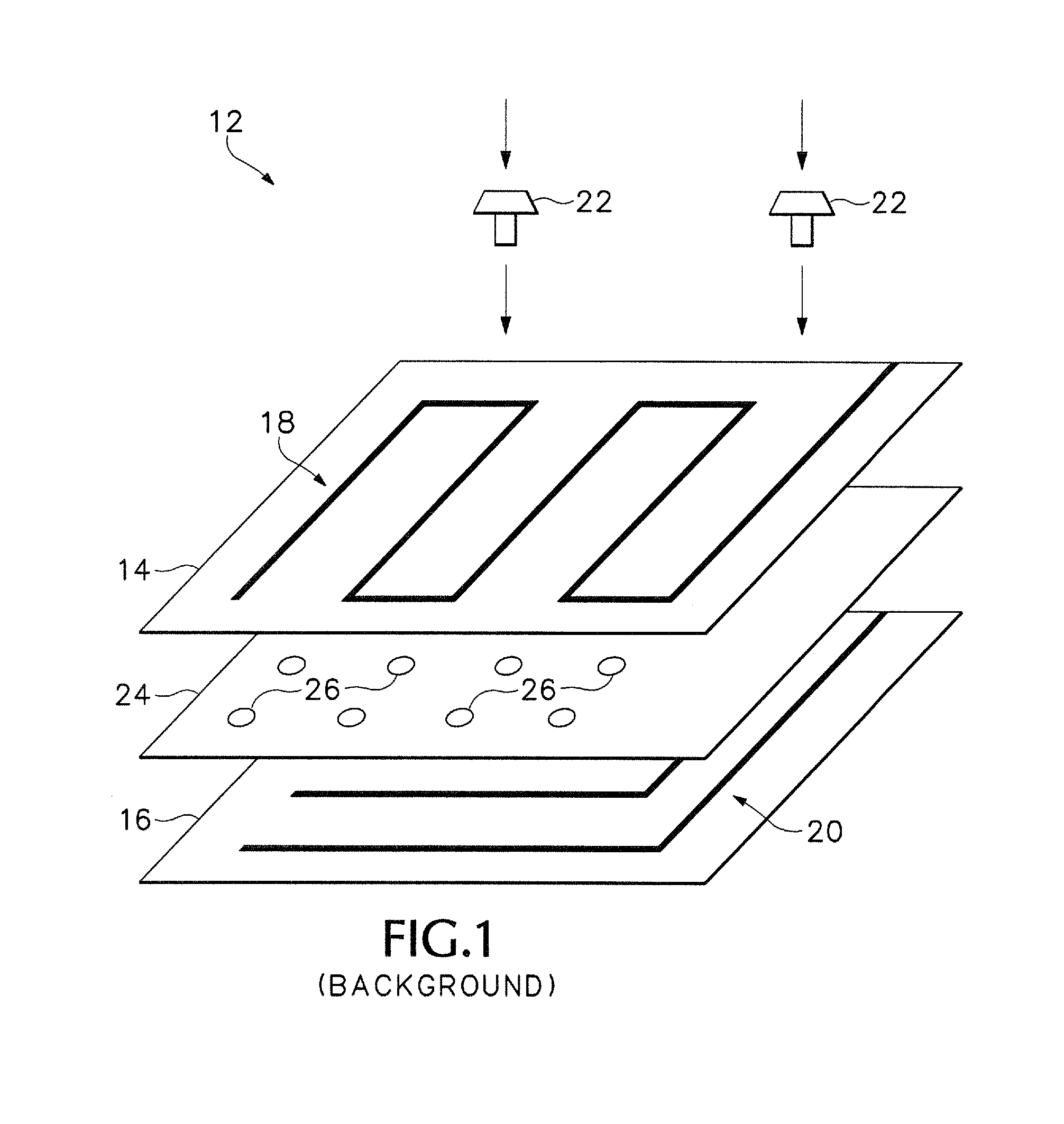 Method and apparatus for scanning a key or button matrix