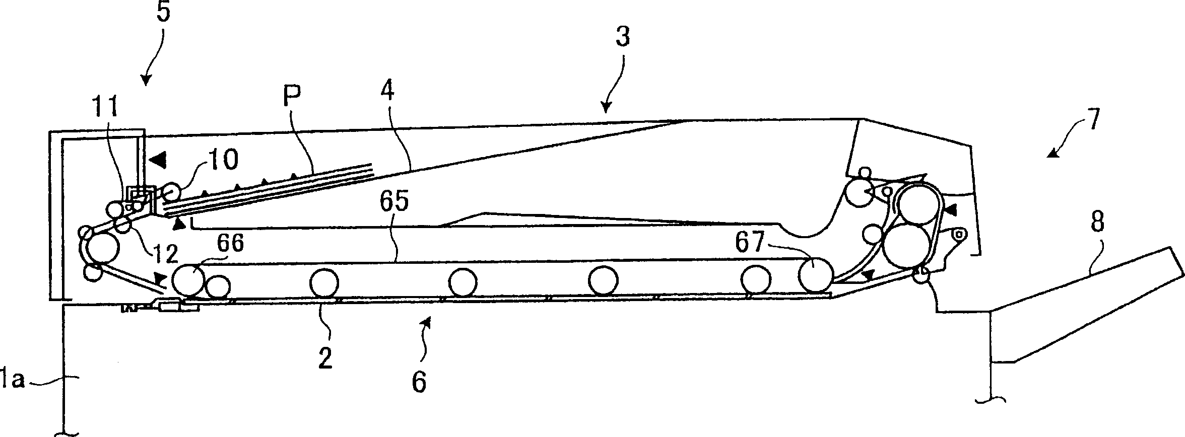 Belt conveyance apparatus and image forming apparatus using such a belt conveyance apparatus