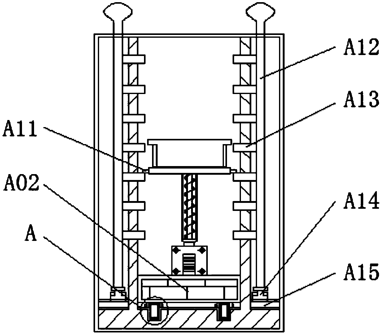 Automatic discharge mechanism for graphene production