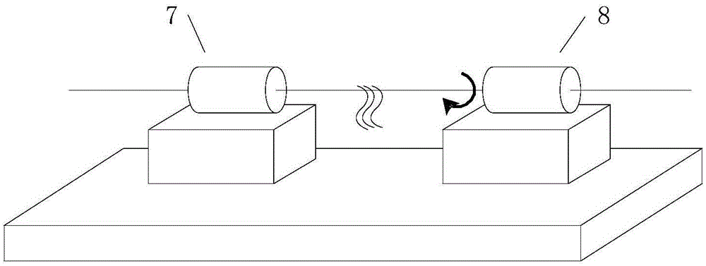 Multimode fiber strain sensor with high sensitivity and measuring system