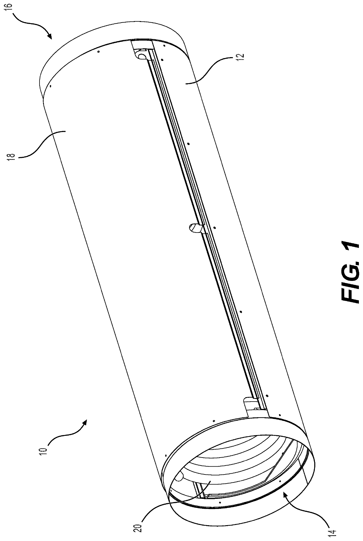 Conical refrigerant coil