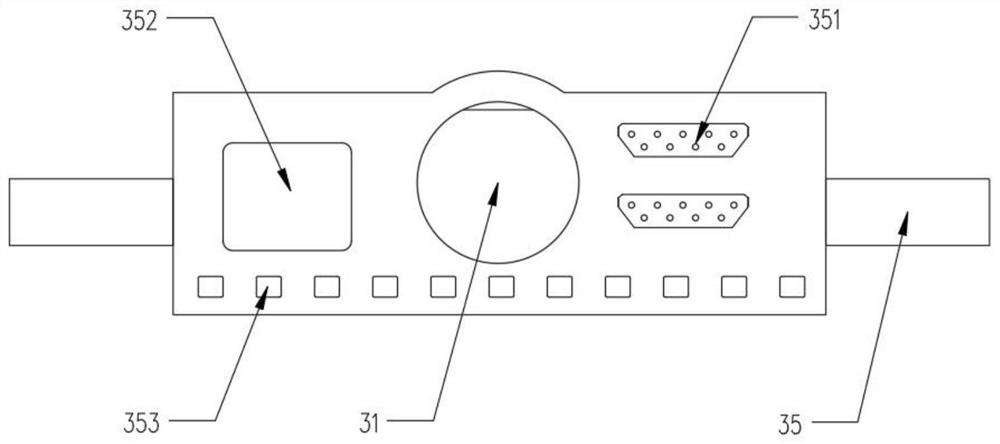 Data monitoring system based on power operation