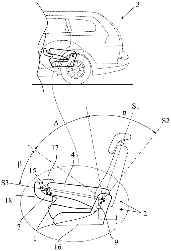 Locking system for seat assembly of motor vehicle