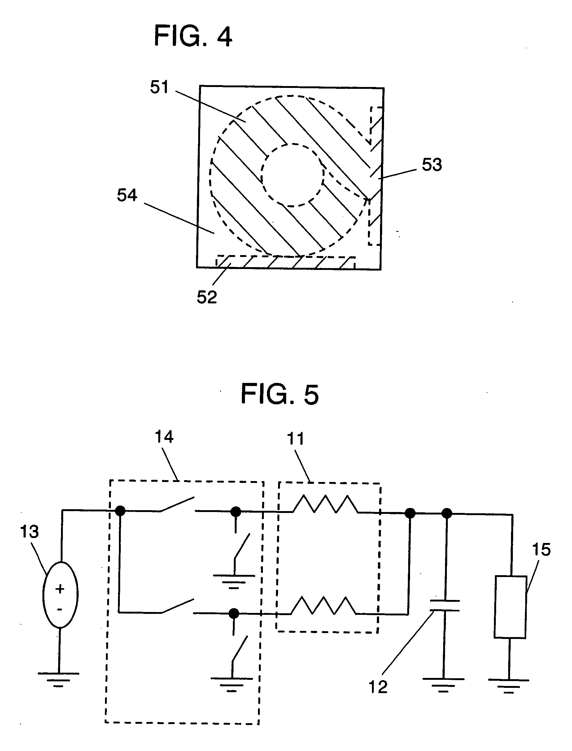 Magnetic element for multi-phase and method of manufacturing the same