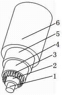 A kind of manufacturing method of wireless radio frequency remote optical cable, electric cable and photoelectric composite cable for communication