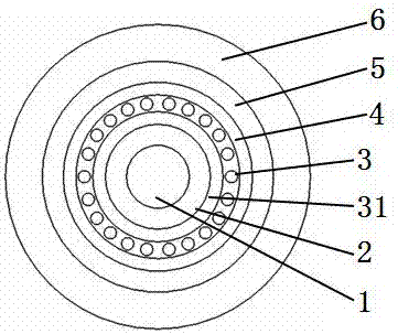 A kind of manufacturing method of wireless radio frequency remote optical cable, electric cable and photoelectric composite cable for communication