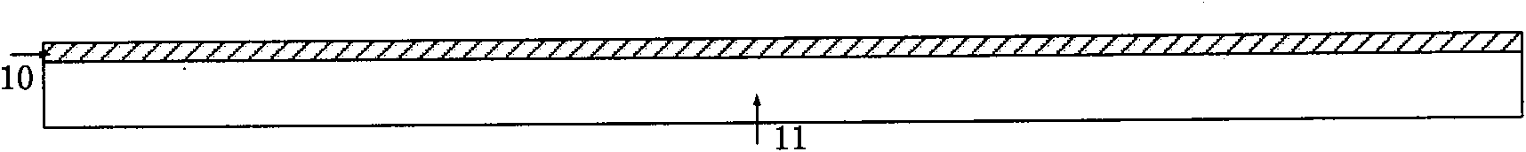 Panel display driving chip based on silicon on insulator (SOI) and preparation method thereof