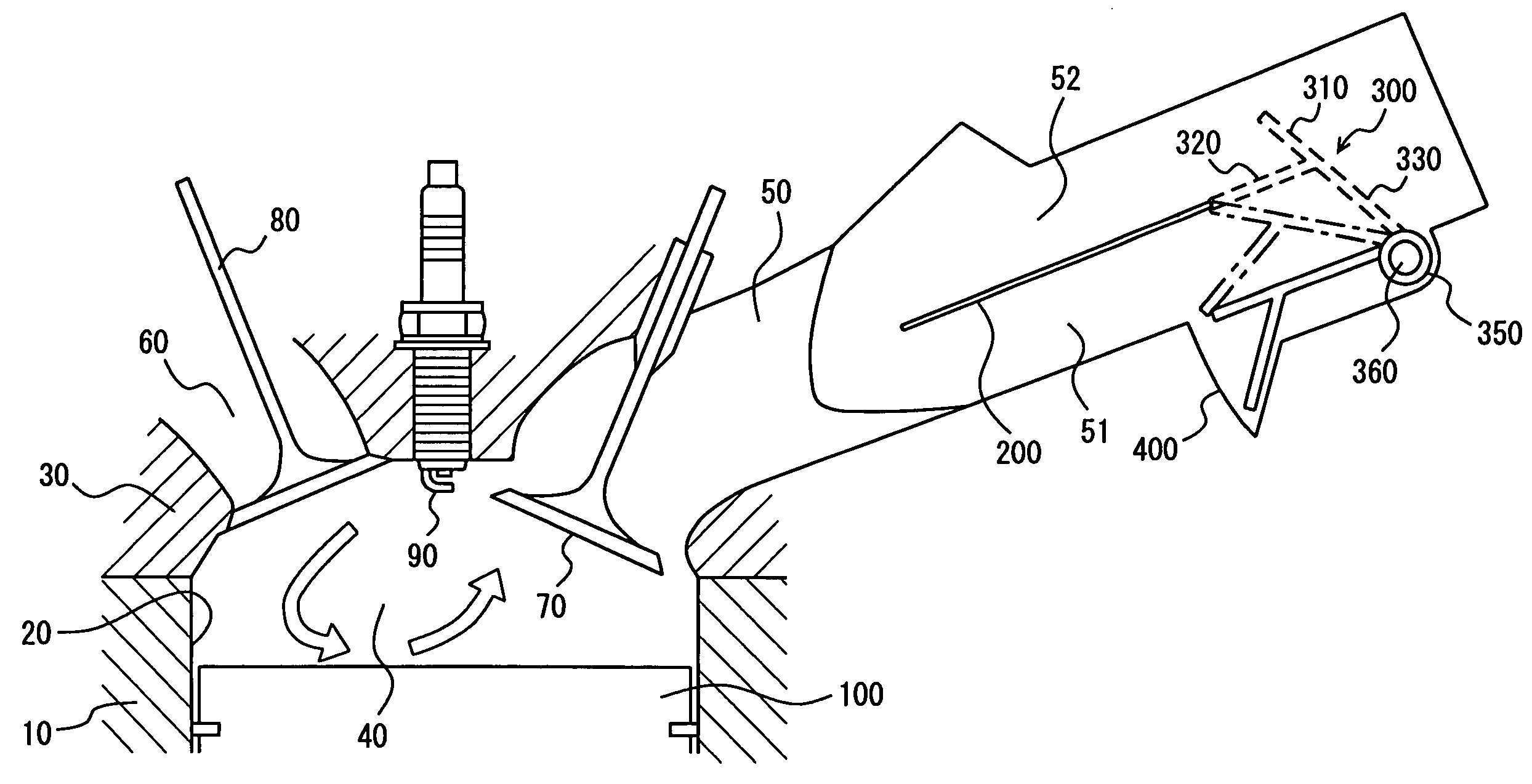 Air intake apparatus for internal combustion engine