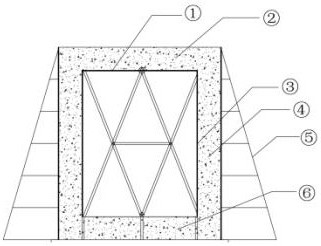 Ethylene-propylene-diene monomer rubber and method for casting electric power trench at one time by adopting same