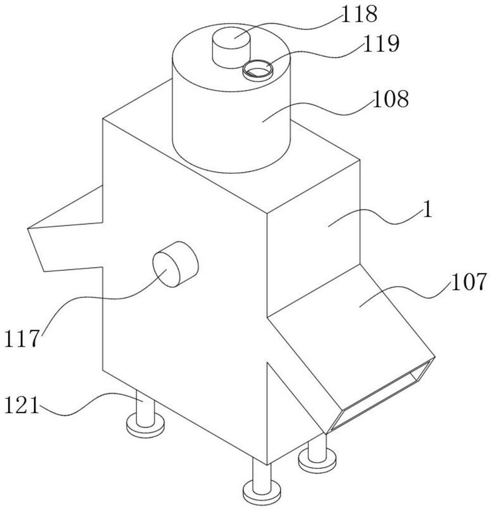 Distributing mechanism for workshop conveyor