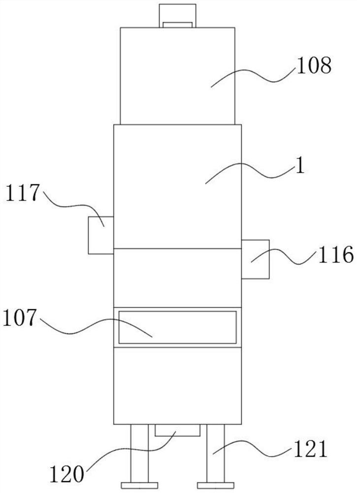 Distributing mechanism for workshop conveyor