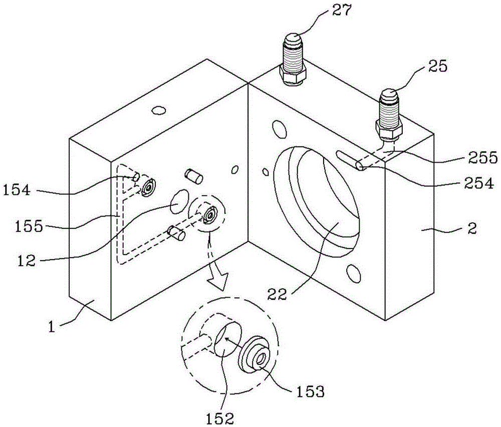 Unified valve assembly for ventilating a die casting mold