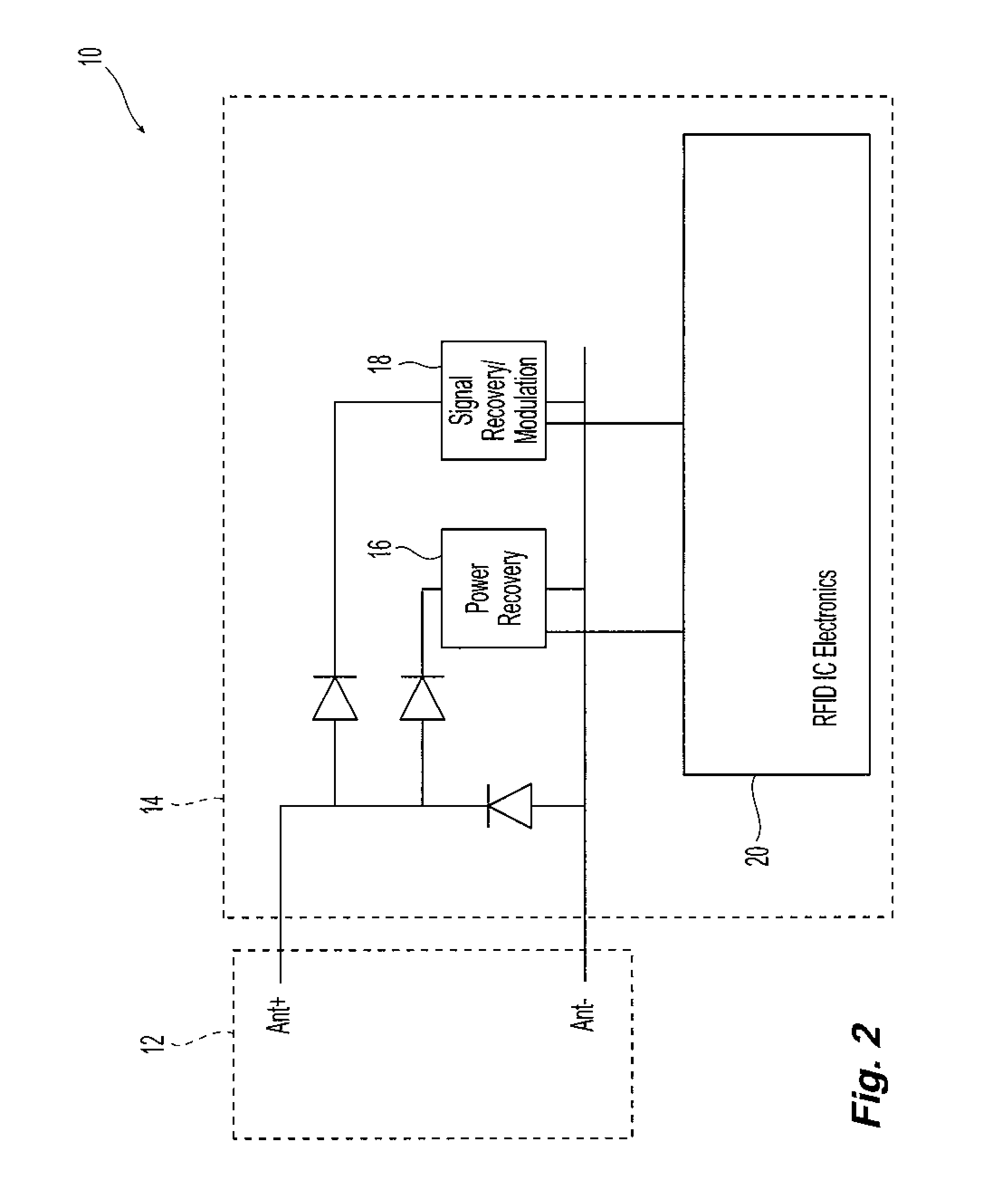 System and method for varying response amplitude of radio transponders