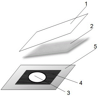 Far-infrared antibiosis fiber ion patch and preparation method for the same