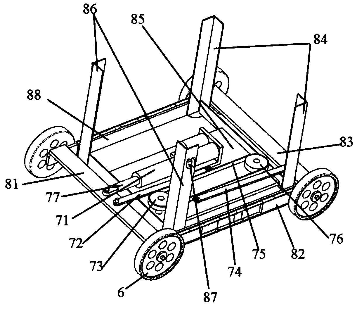 Device for assisting old people to get in and out of bed