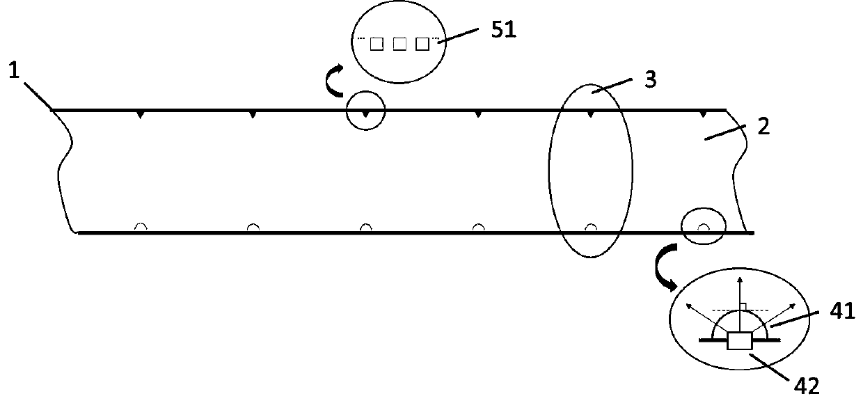 A direct-type light guide plate with an arrayed sub-wavelength lens