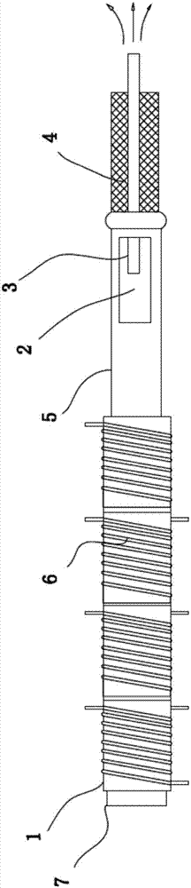 Smoking device for electrically heating tobacco