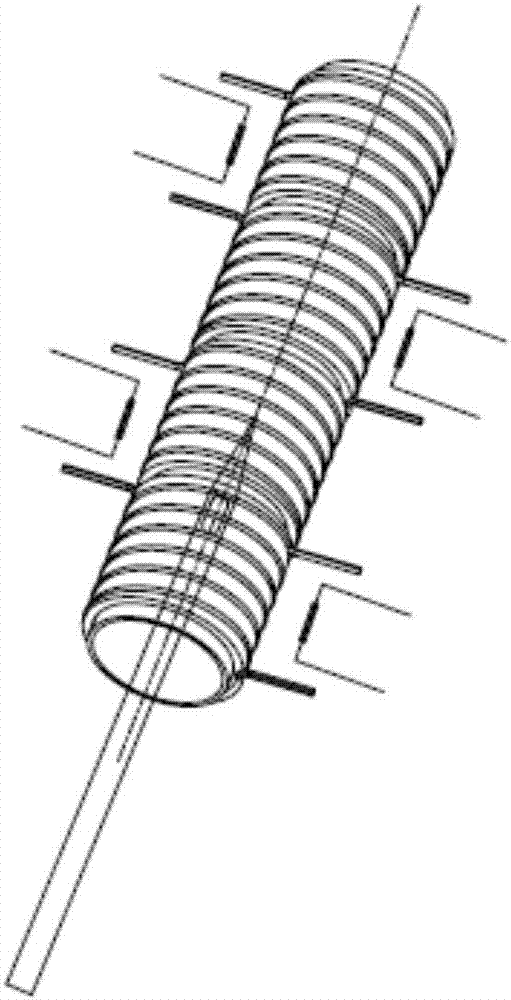 Smoking device for electrically heating tobacco