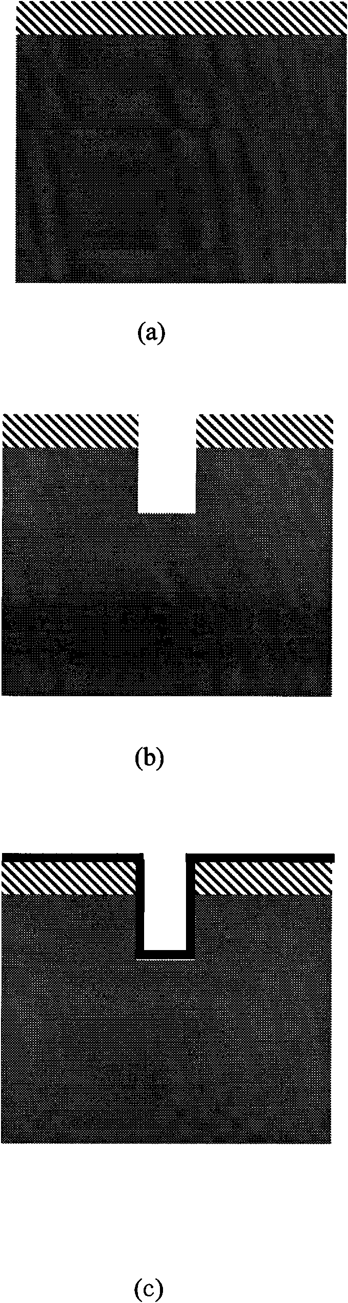 Method for preparing masking microstructure