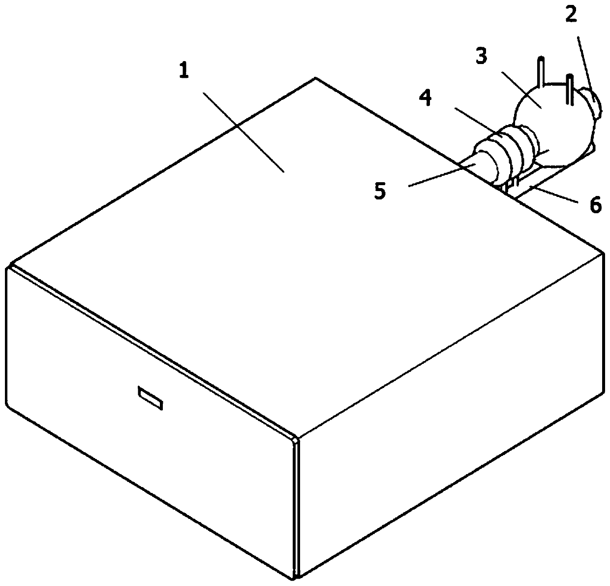 Water feeding device of hypobaric preservation system