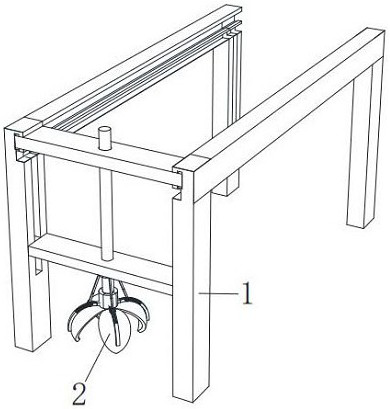 An intelligent grab capable of grabbing the hanging center of gravity of goods in a balanced manner and its use method