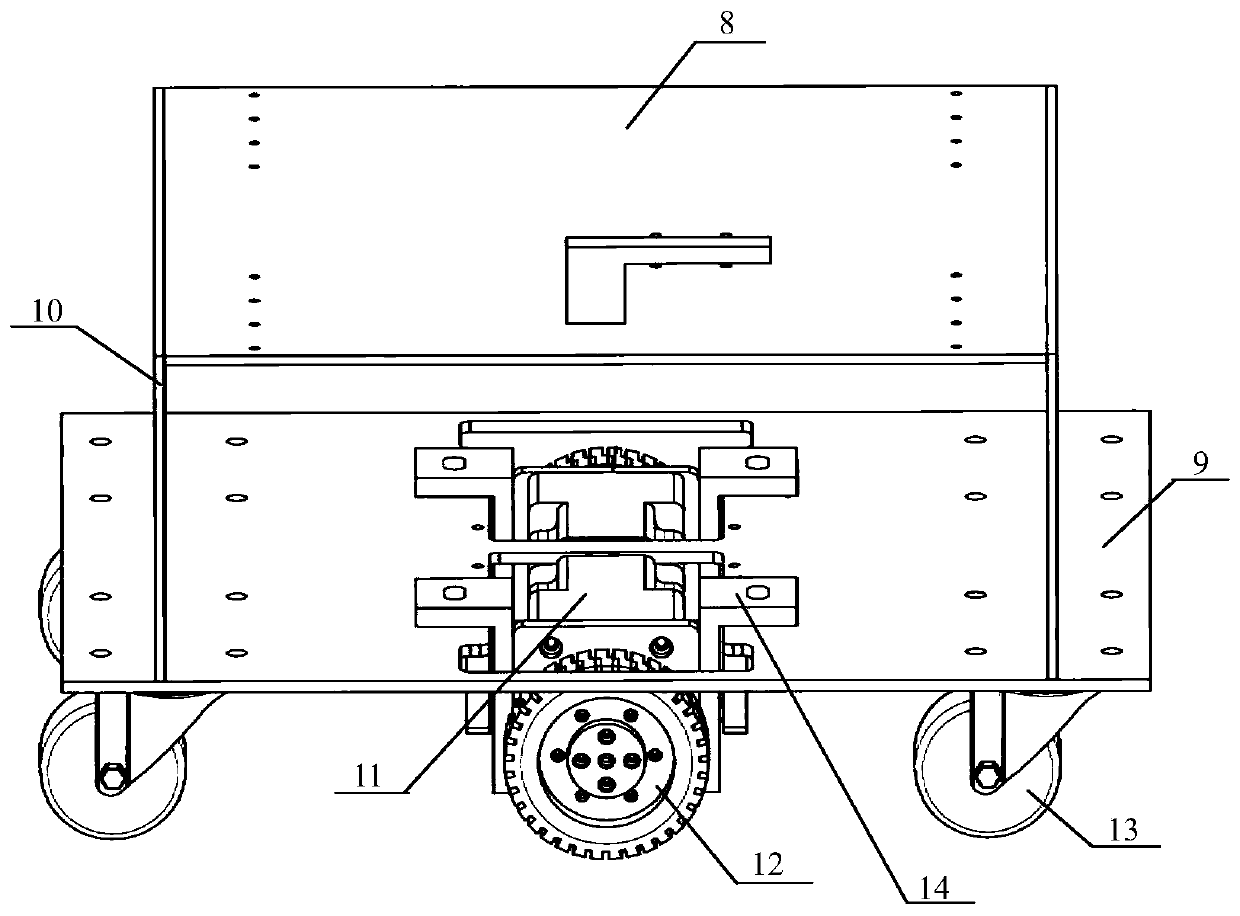 AGV, automatic storage device and working method