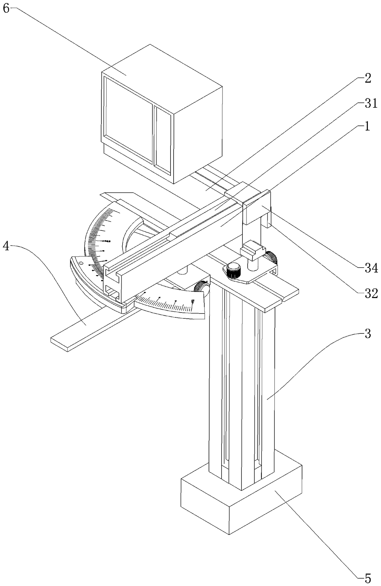 Measuring ruler