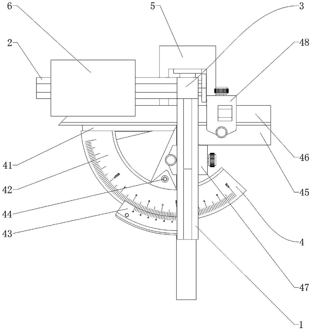 Measuring ruler