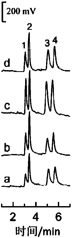 Gold nanoparticle/reduced graphene oxide composite electrode, and preparation and application thereof