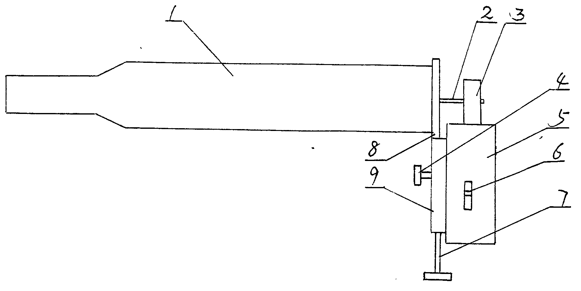 Remote-end nail hole sighting monitor for interlocking intramedullary nail