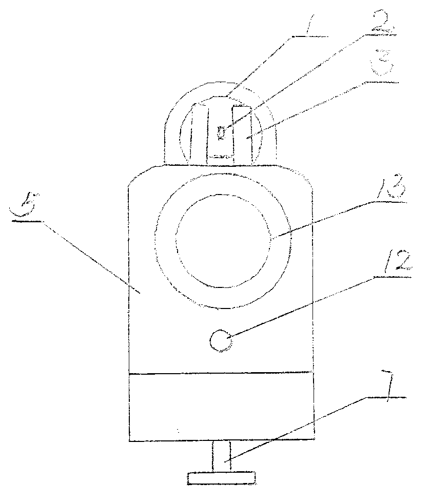 Remote-end nail hole sighting monitor for interlocking intramedullary nail