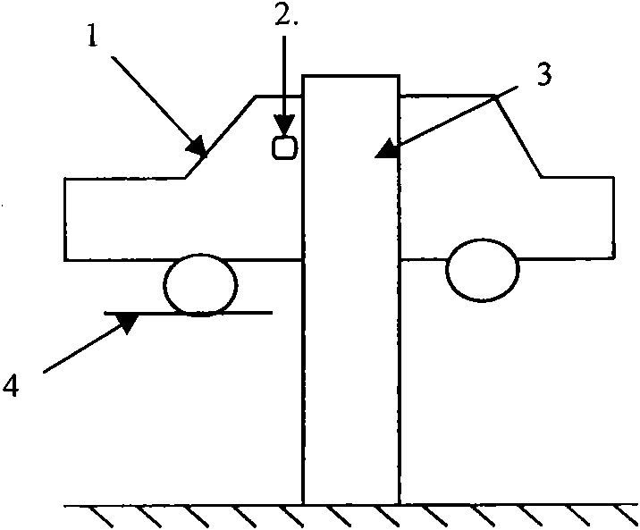 Measuring method of ground reflection noise source