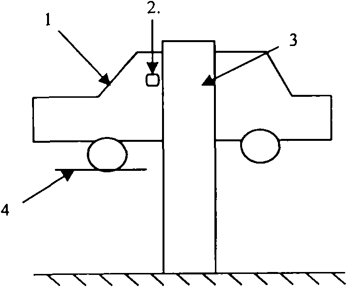 Measuring method of ground reflection noise source