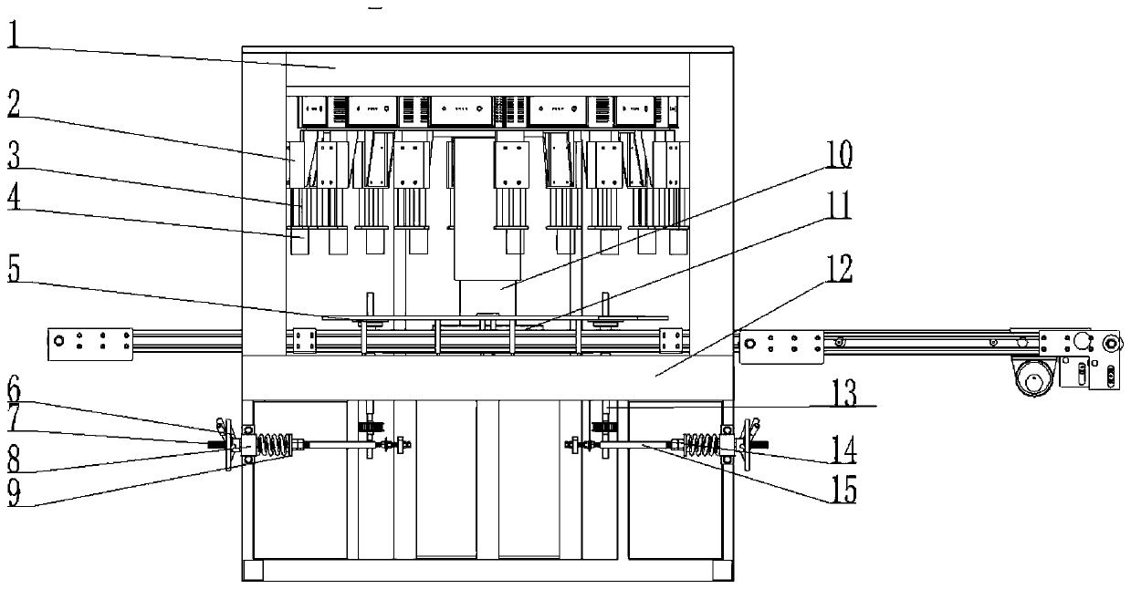 Can-making drying equipment with limiting gap adjustable