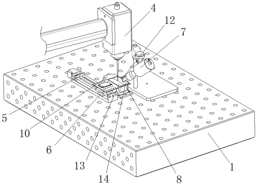 Laser penetration fusion welding device assisted by cooperation of double magnetic fields and ultrasonic waves