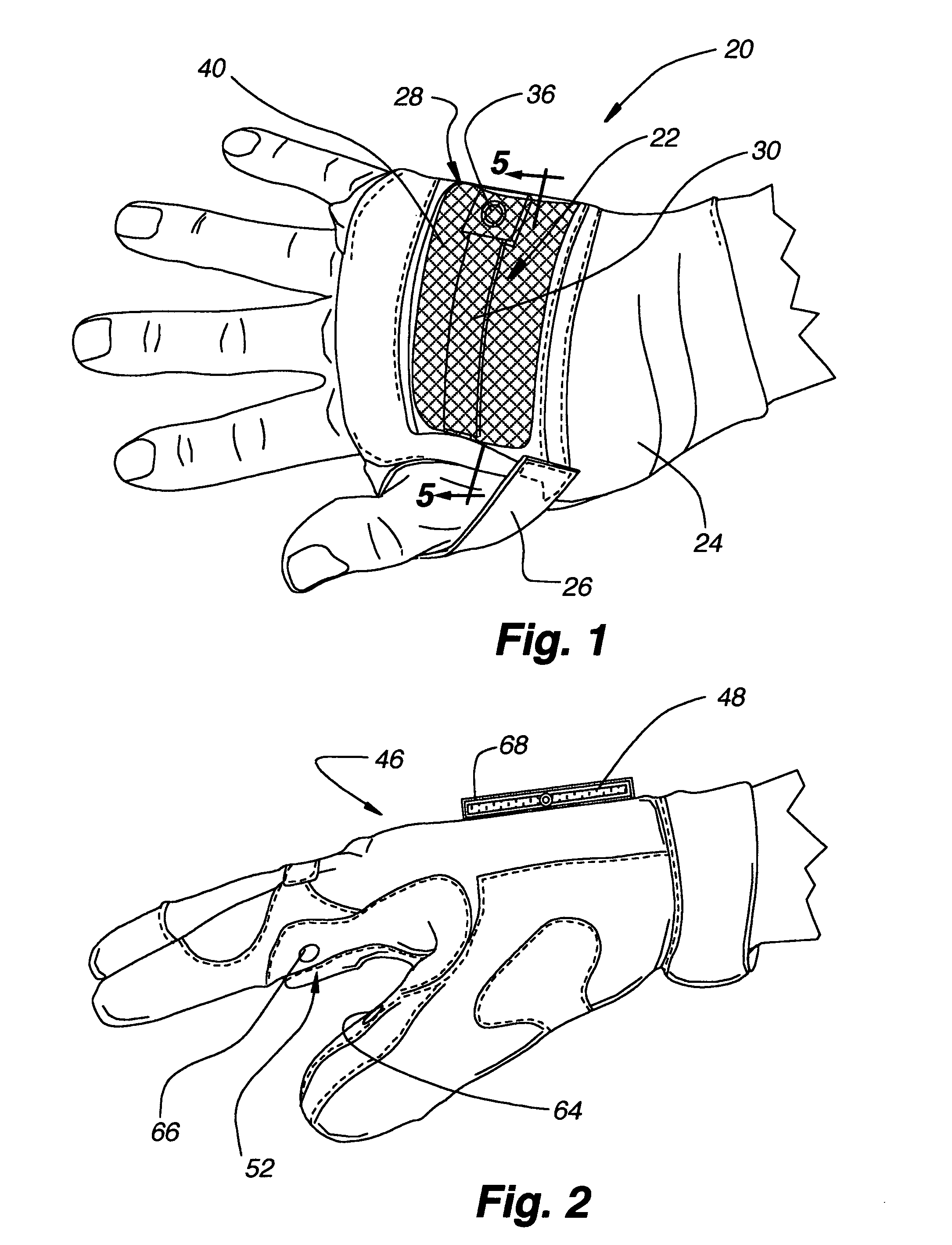 Illuminated glove