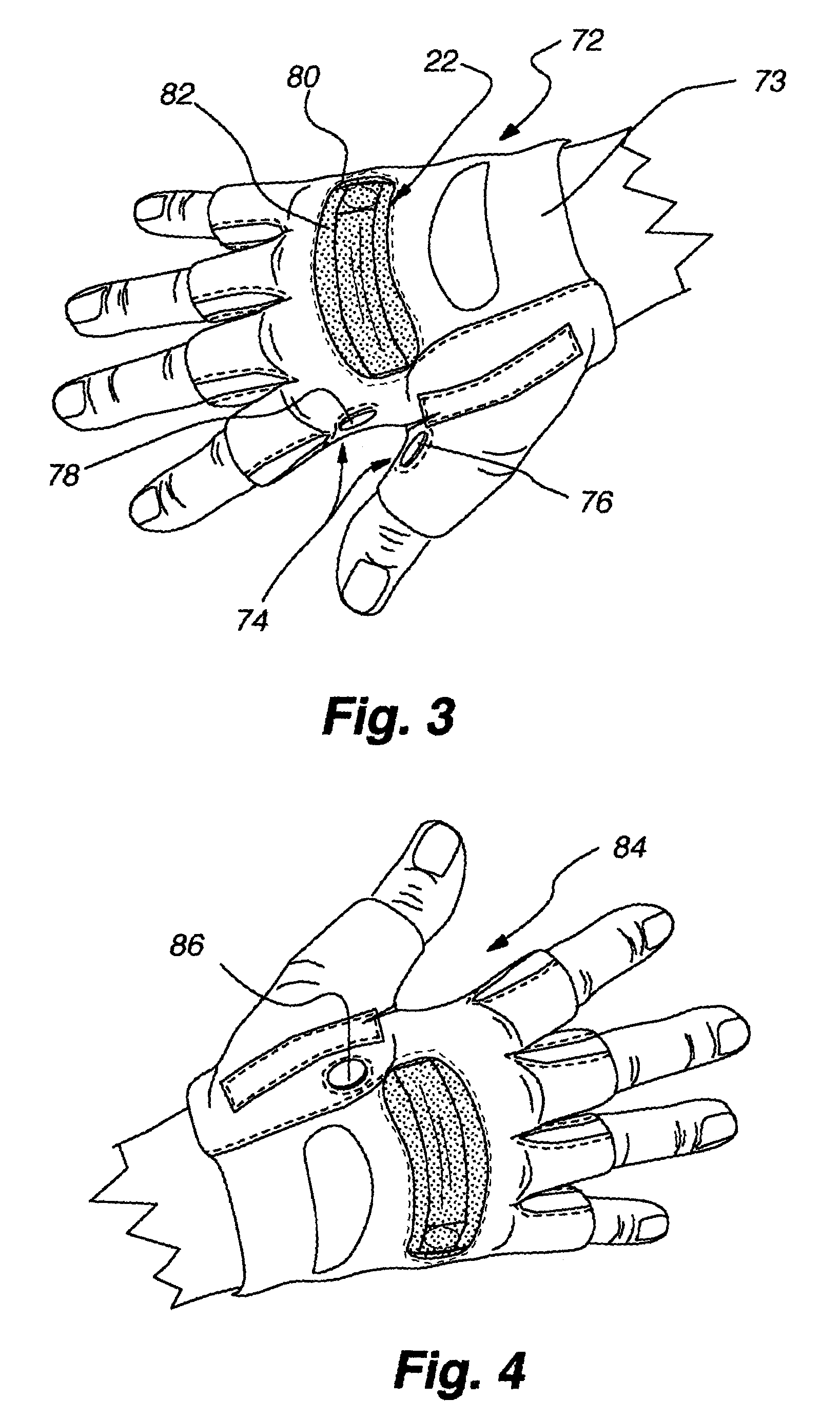 Illuminated glove