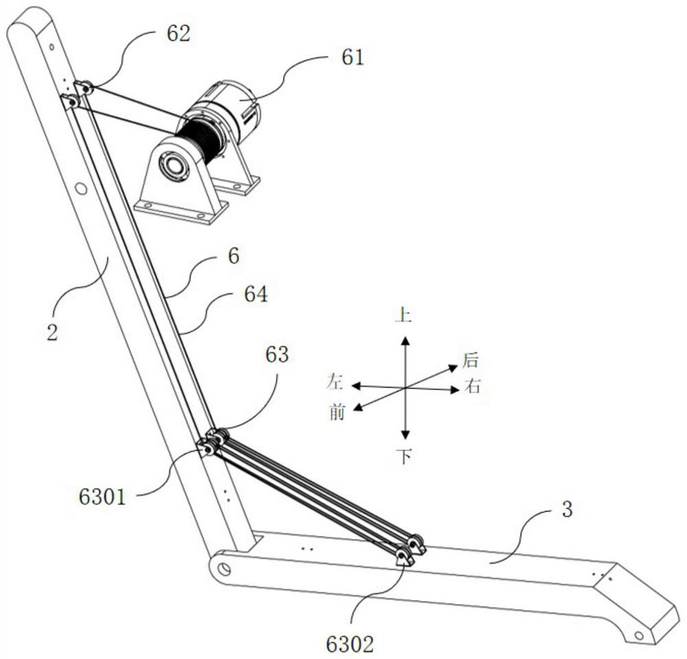 Cable-driven series-parallel palletizing robot with characteristics of light weight and high bearing capacity