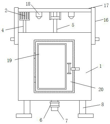 Efficient wastewater filtering device for machining