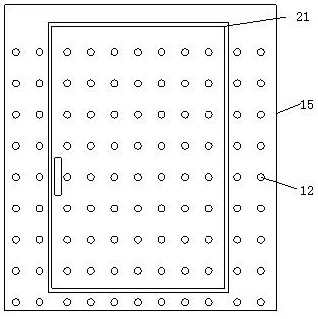 Efficient wastewater filtering device for machining