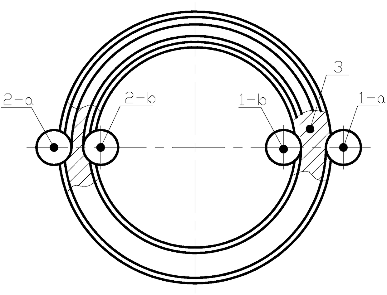 Method for achieving staggered reverse spinning of pairs of wheels