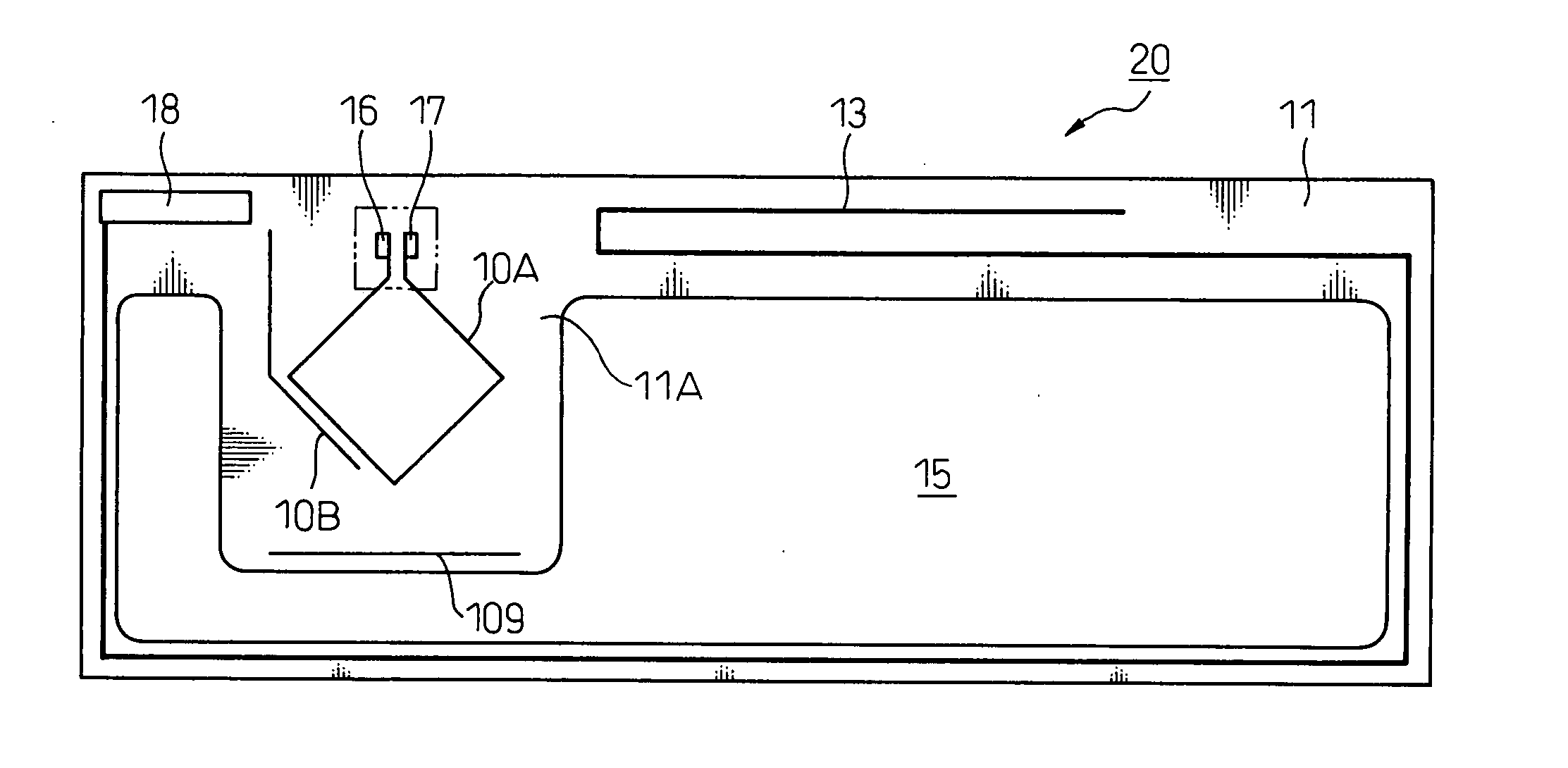 Circular polarization antenna and composite antenna including this antenna