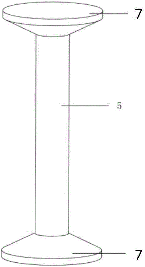 Overlapped plate with enhanced bidirectional force transfer performance