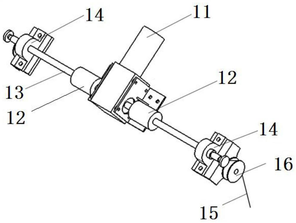 Opening and closing control mechanism of rolling line type electric glove box and control method thereof