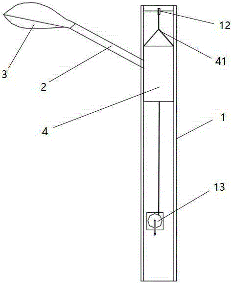 Streetlamp convenient to overhaul