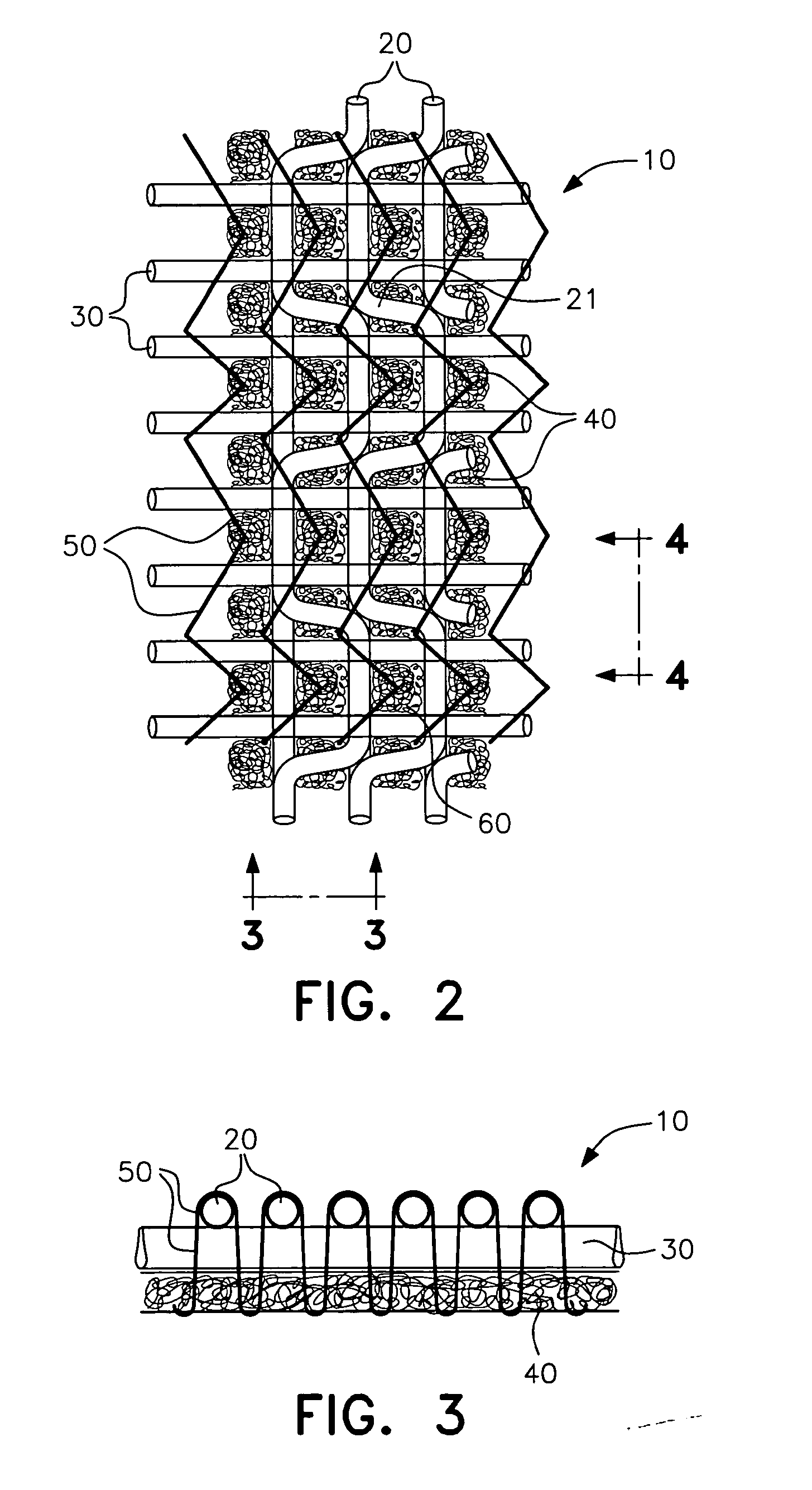 Knitted geotextile, and geotextile tube constructed thereof