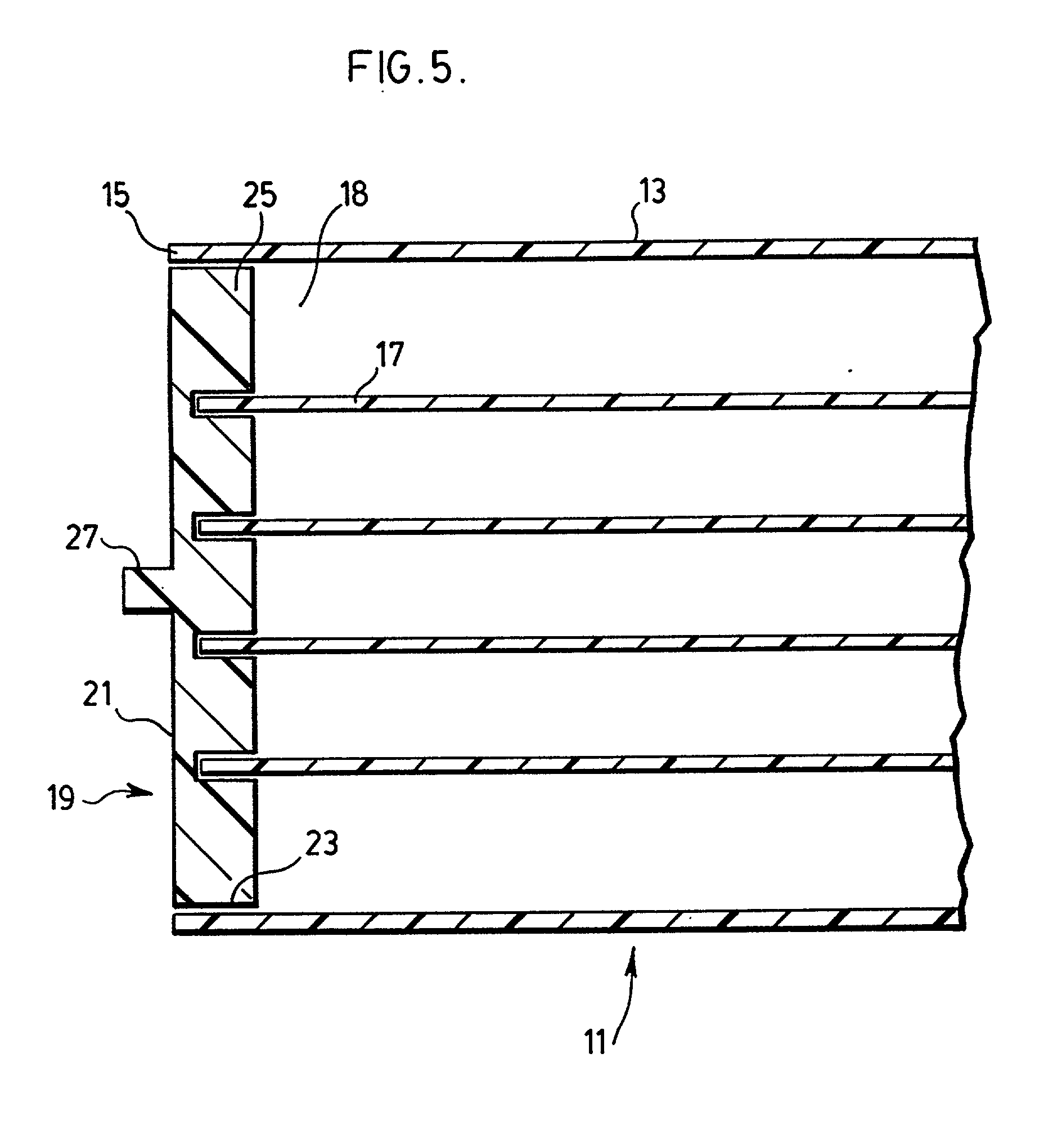 Plastic louver body and end cap assembly