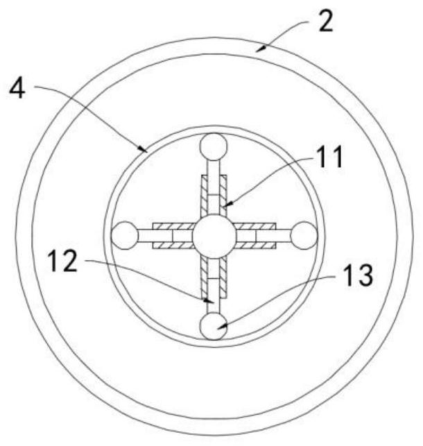 Cooling and water removal device for automobile exhaust pipe